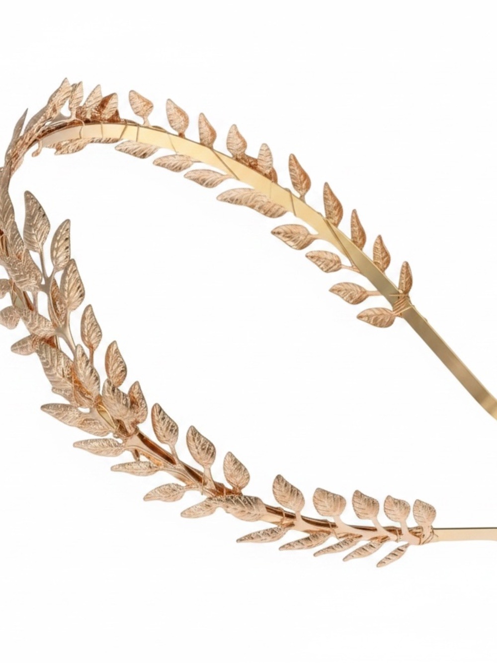 Gold Leaf Headband - Elegant Women’s Hair Accessory